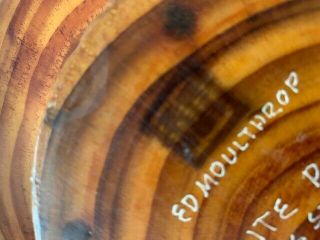 Ed Moulthrop turned wood bowl 9