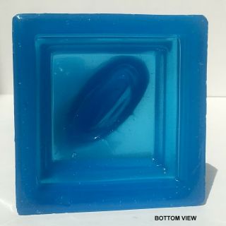 Blue Sandwich Glass Dolphin Candlesticks Blue EAPG Ca 1870 2 Step Antique 12