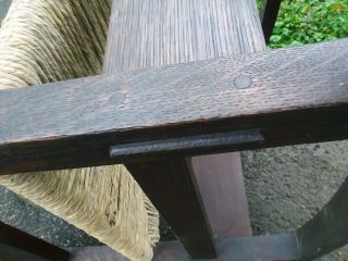 ANTIQUE EARLY GUSTAV STICKLEY THORNDEN ROCKING CHAIR CIRCA 1901 10