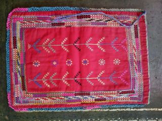 An early to mid 20th Century Syrian embroidery Pouch 3