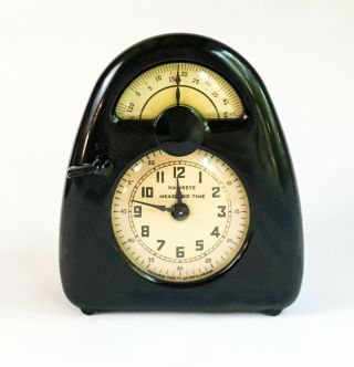 Vintage Isamu Noguchi Hawkeye Measured Time Clock/timer Bakelite