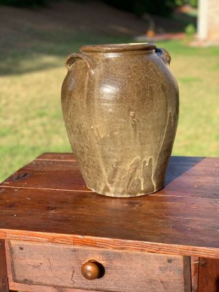 Edgefield Pottery Dave The Slave Alkaline Glazed (Very Heavy) 12