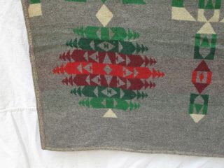 Antique Pendleton Cayuse Trade Blanket,  Early Label 5