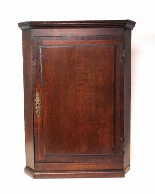 Antique Corner Wall Cabinet Cupboard