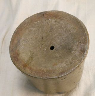 Small Antique Stoneware Jar Cobalt Decorated 4
