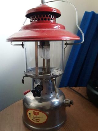 Sears Red With Stainless Steel Ted Williams Lantern