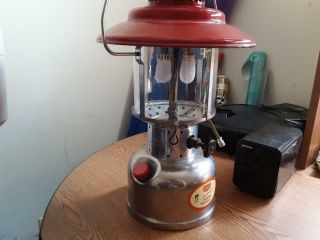 Sears Red with Stainless Steel Ted Williams Lantern 8