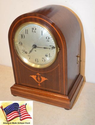 Seth Thomas Fully Restored Antique Westminster Chime Clock 61 - 1921 In Mahogany