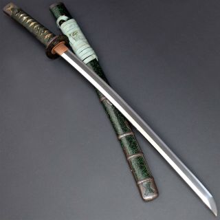 Authentic Nihonto Japanese Katana Sword Wakizashi W/handachi Koshirae Antique Nr