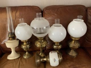 Antique Oil Lamps And Shades