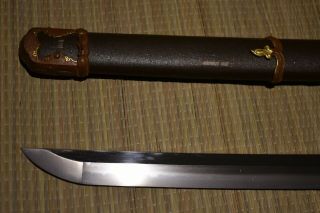 Signed WW2 Japanese Army Officer Samurai Sword Katana Shin Gunto 2 9