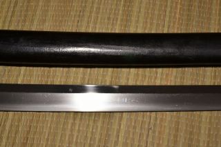Signed WW2 Japanese Army Officer Samurai Sword Katana Shin Gunto 1 4