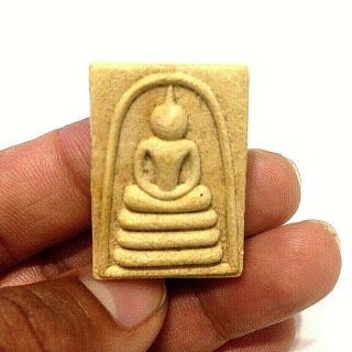 Real Phra Somdej Lp Koon Wat Bahnrai Power Magic Talisman Thai Buddha Amulet
