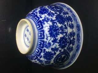 Blue and White Bowls in Yongzheng Period of Qing Dynasty 2