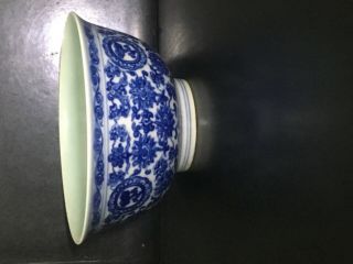 Blue and White Bowls in Yongzheng Period of Qing Dynasty 3