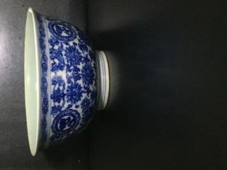 Blue and White Bowls in Yongzheng Period of Qing Dynasty 4