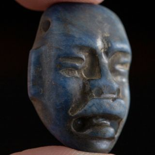Pre Columbian Mayan Face pendant_Aztec_Olmec_Mayan 2