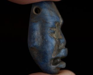Pre Columbian Mayan Face pendant_Aztec_Olmec_Mayan 7