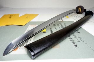 2 NBTHK for Sword & Fit: Japanese L - Wakizashi Kanetsune兼常 Samurai Katana Nihonto 3