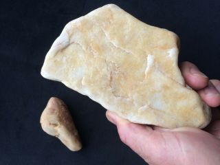 OLD LARGE CRYSTAL QUARTZ MEDICINE MAN POTION STONE: ABORIGINAL: 3