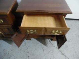 JAMESTOWN AMERICAN VINTAGE CHERRY NIGHT STANDS - - END TABLES 6