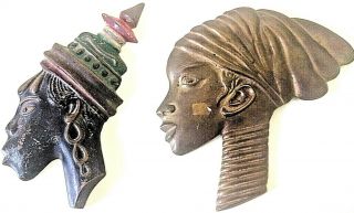 Bronze Sculpture For African Faces