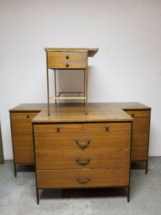 Dressers & Nightstand,  3 piece set designed by Paul McCobb,  Calvin Grand Rapids 5