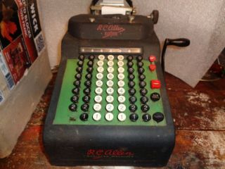 RC Allen Business Machine Typewriter Keys Number Vintage 3
