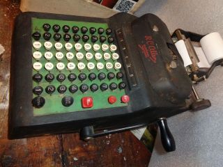 RC Allen Business Machine Typewriter Keys Number Vintage 4