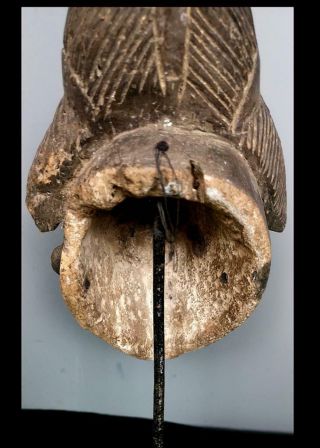 Old Tribal Black Punu Okuyi Mask - Gabon 5