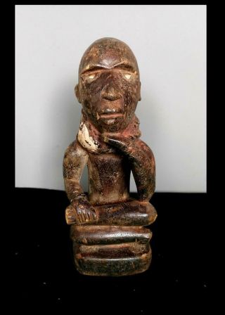 Old Tribal Bakongo Figure - Congo