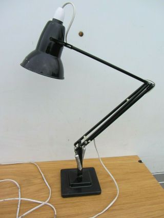Vintage Black Herbert Terry Anglepoise 1227 Desk/table Lamp