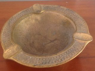 Antique Tiffany Studios York Bronze Ash Tray Insert 7