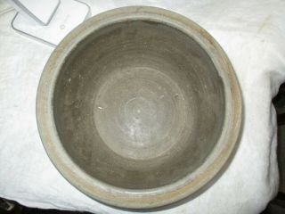 Antique Stoneware Cake Crock Crockware Bowl A Conrad & Co Geneva PA 4