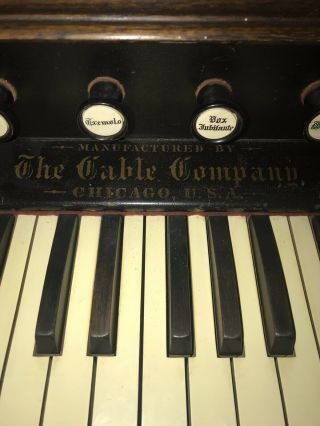 Antique Pump Organ 3