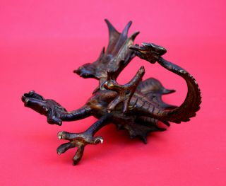 ANTIQUE FRENCH BRONZE DRAGON - unique Game of Thrones fan gift 7