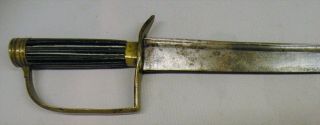 British / U.  S.  Spadroon 1790 - 1810 / War Of 1812 Sword (woolley)