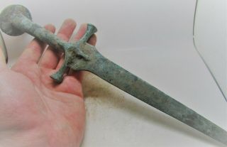 FINEST CIRCA 1200 - 800BCE ANCIENT LURISTAN BRONZE BATTLE OBJECT ITEM 3