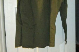 Post WWII US Army Corporal 1947 Herringbone Shirt Jacket w/ Service No.  F 2040 4