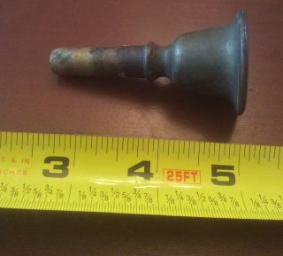 19th C Alto / Tenor / Saxhorn / Ophicleide brass mouthpiece -. 3