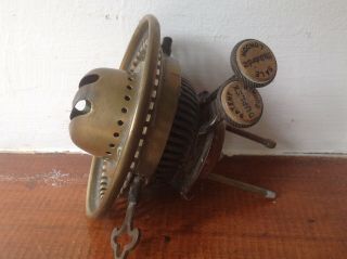 Victorian Duplex Hinks Patent Oil Lamp Burner,  Oxford Street Address On Winder