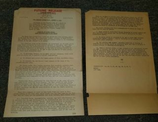 Original/rare Wasp Document 1 Women 