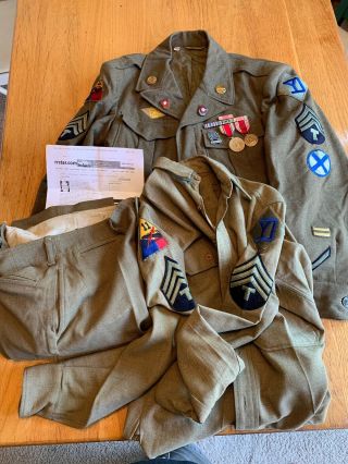 3rd Field Artillery Observation Battalion Ike Jacket