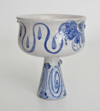Wiinblad Eva Vtg Mid Century Danish Modern Ceramic Pottery Girl Bowl Sculpture 5