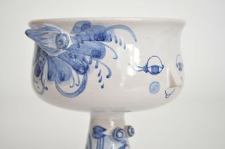 Wiinblad Eva Vtg Mid Century Danish Modern Ceramic Pottery Girl Bowl Sculpture 8