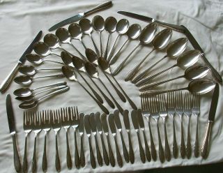 Gorham Lyric Sterling Silver 56 Piece Set