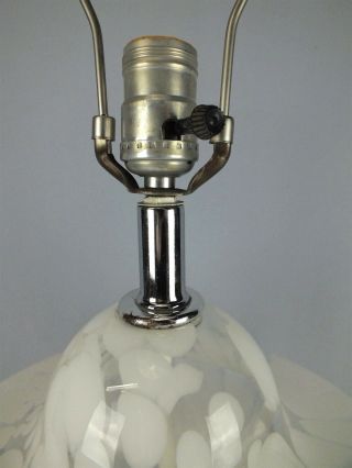 Mid Century Modern Murano Glass Pagoda Form Lamp c1970 Carlo Nason Mazzega ATR 12