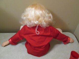 Goldberger CAROL CHANNING Puppet Doll Ventriloquist 3