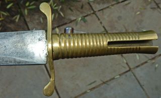 Antique British Volunteer Sword To Fit To The Brunswick Rifle Pattern 1837
