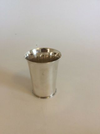 Georg Jensen Sterling Silver Cup Designed By Harald Nielsen 671d